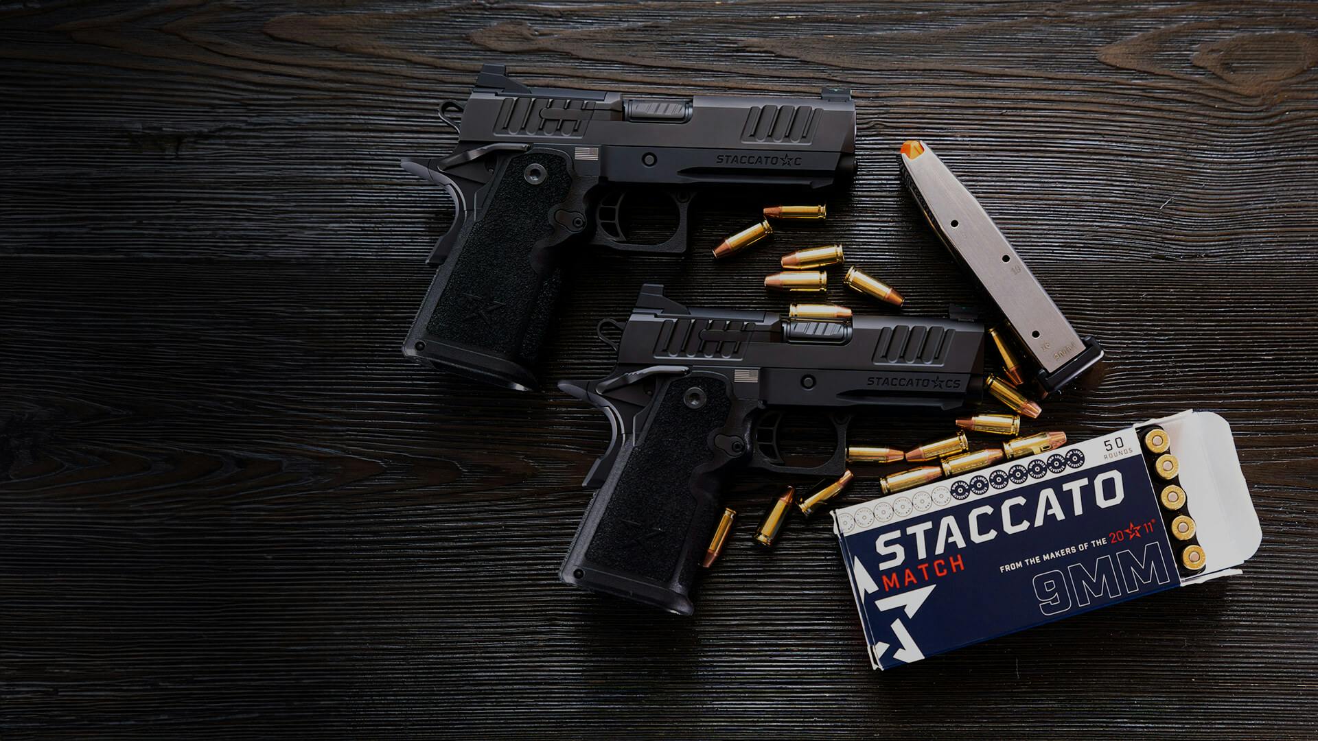 For Built Staccato Heroes. Pistols, - 2011 Accessories. Handguns, 2011 & Staccato