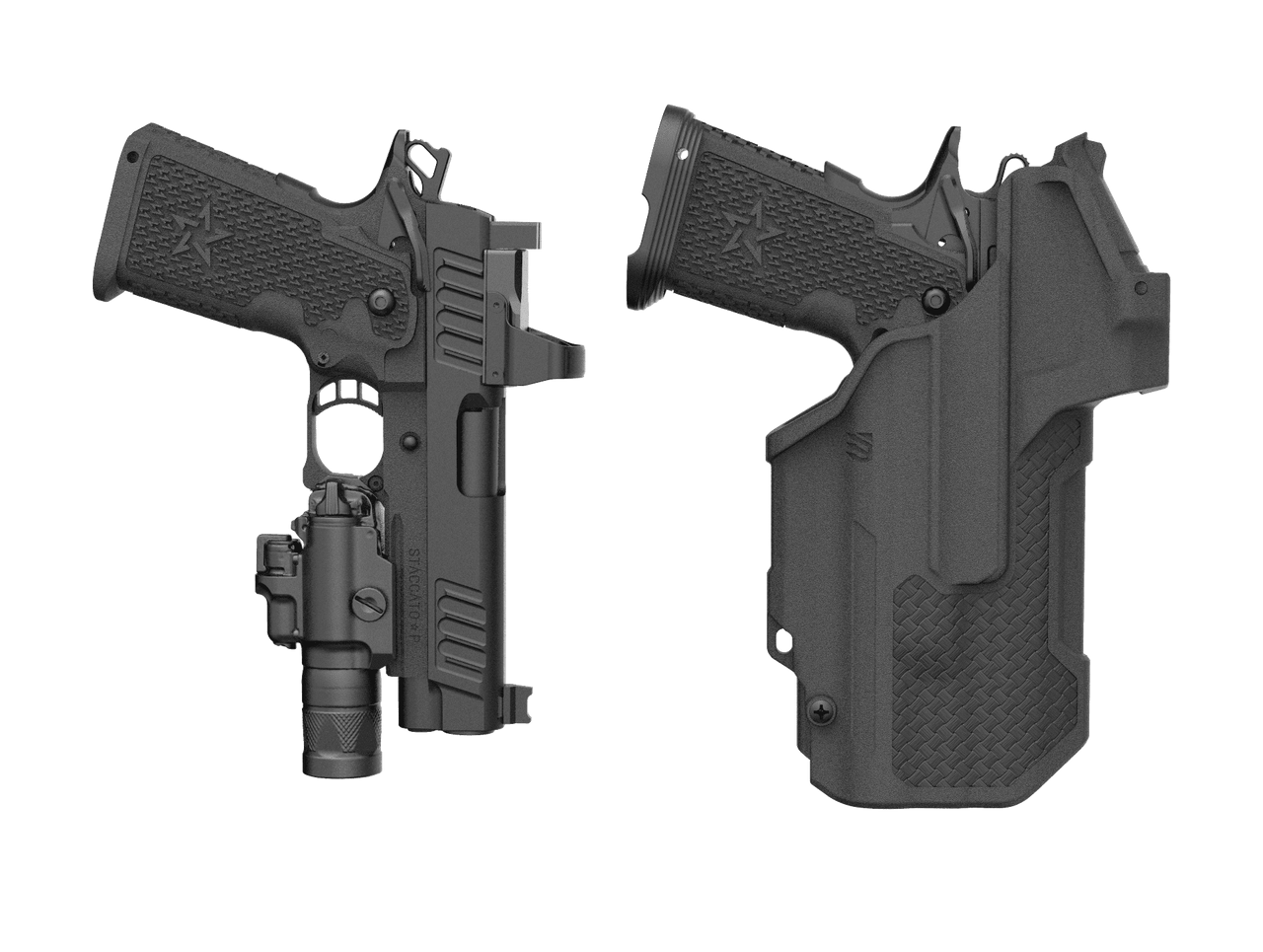 Blackhawk T-Series Level 3 Glock Duty Holster Right Handed