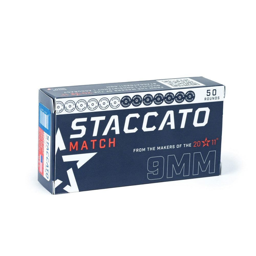 Staccato 9mm Match Ammo