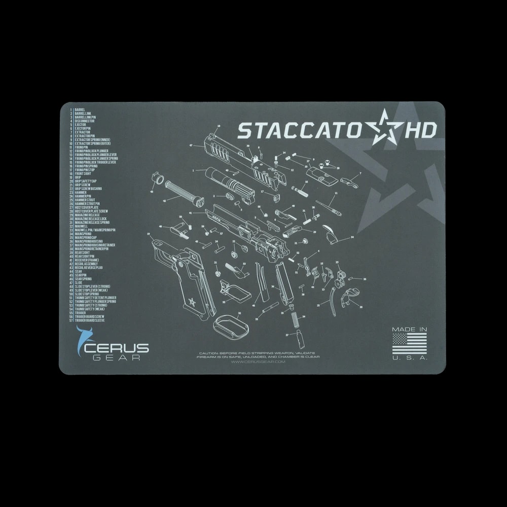 Staccato HD Schematic Pro Mat