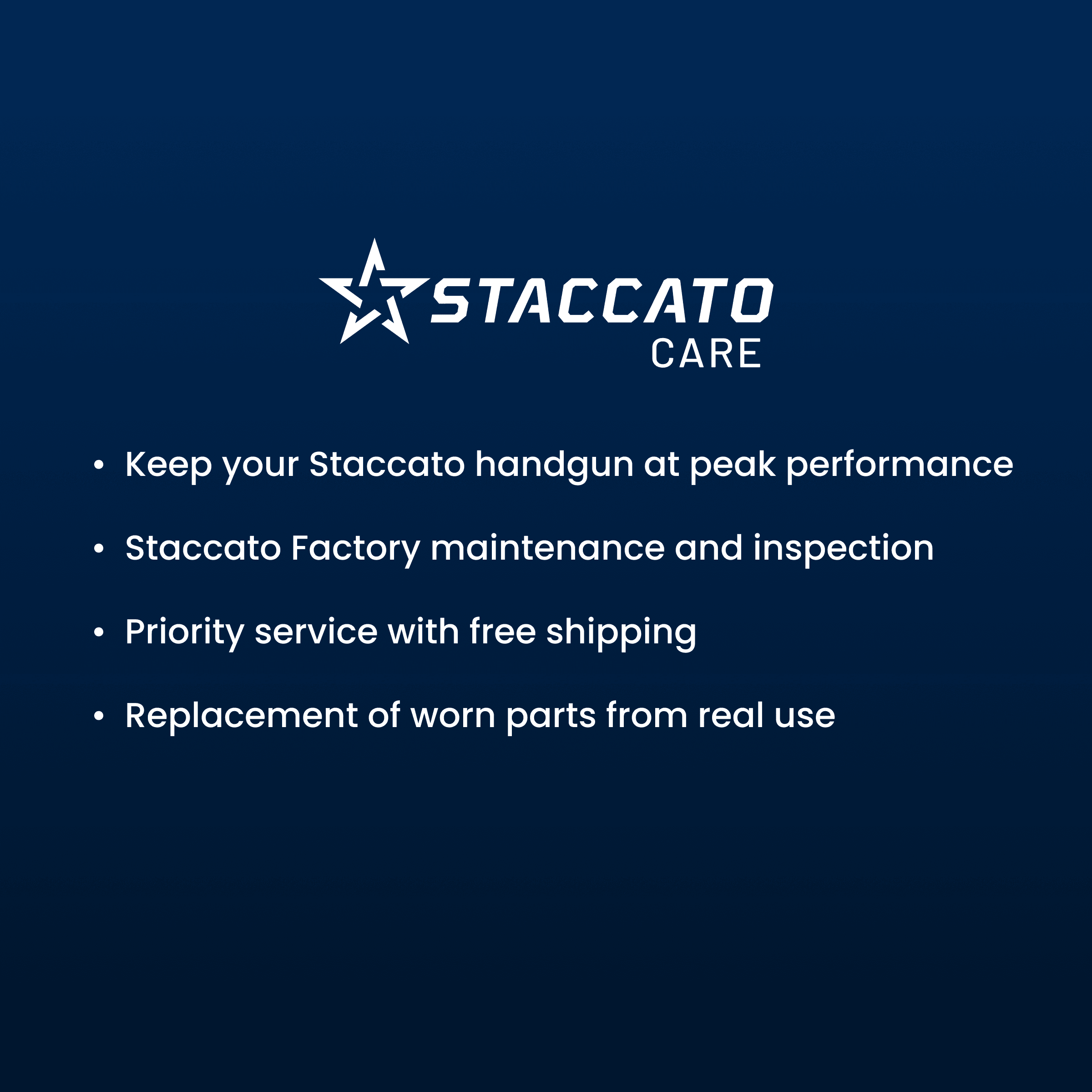 Staccato Care Subscription