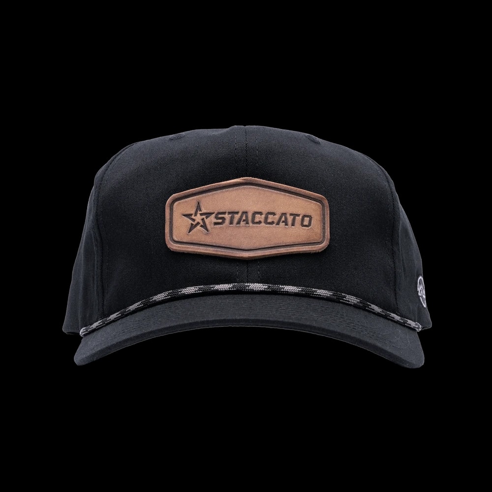 Staccato Leather Patch Hat