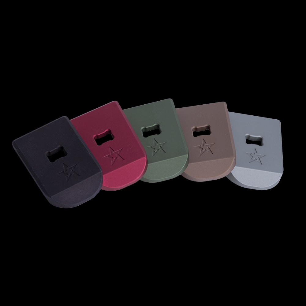 Staccato HD Aluminum Magazine Base Pads