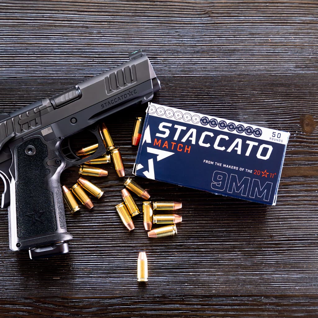 Staccato 9mm Match Ammo