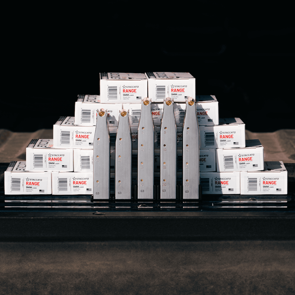 Staccato Range Ammo & 5 Mag Bundle